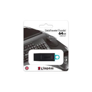 Kingston Technology DataTraveler Drive Flash USB 3.2 - USB ® Exodia