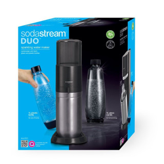 SodaStream DUO Nero, Acciaio inox