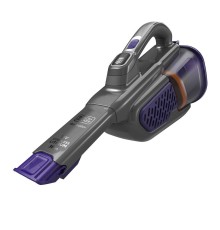 Black & Decker BHHV520BFP aspirapolvere senza filo Nero, Viola Senza sacchetto