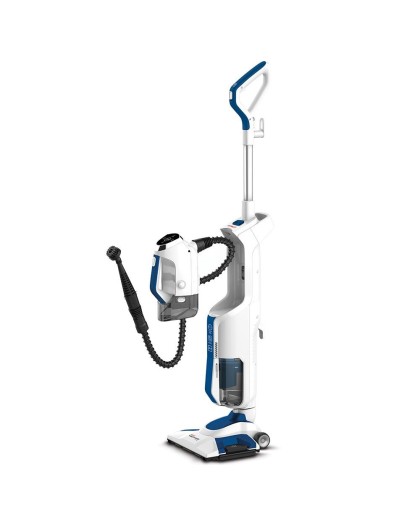 Polti Vaporetto 3 Clean Aspirapolvere verticale AC Secco e bagnato Schiuma Senza sacchetto 0,5 L 1700 W Blu, Bianco