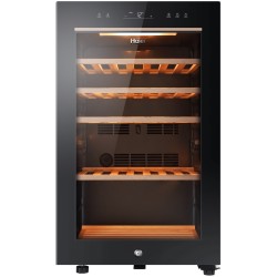 Haier FWC FWC49GA Cantinetta vino con compressore Libera installazione Nero 49 bottiglia bottiglie