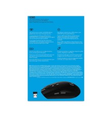 Logitech B170 Black Bp mouse Ufficio Ambidestro RF Wireless Ottico