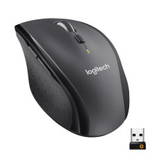 Logitech M705 Marathon Mouse Wireless, Ricevitore USB Unifying 2,4 GHz, 1000 DPI, 5 Pulsanti Programmabili, Durata Batteria di