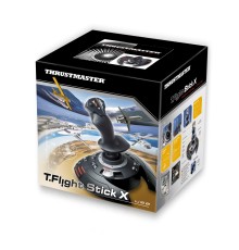 Thrustmaster T.Flight Stick X Nero, Rosso, Argento USB Joystick Analogico PC, Playstation 3