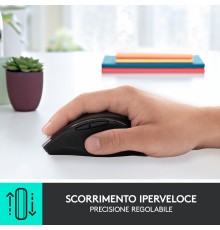 Logitech M100 Mouse USB con Cavo, 3 Pulsanti, Tracciamento Ottico 1000 DPI, Ambidestro, Compatibile con PC, Mac, Laptop