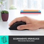 Logitech M100 Mouse USB con Cavo, 3 Pulsanti, Tracciamento Ottico 1000 DPI, Ambidestro, Compatibile con PC, Mac, Laptop