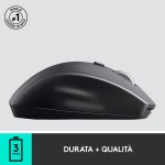 Logitech M100 Mouse USB con Cavo, 3 Pulsanti, Tracciamento Ottico 1000 DPI, Ambidestro, Compatibile con PC, Mac, Laptop