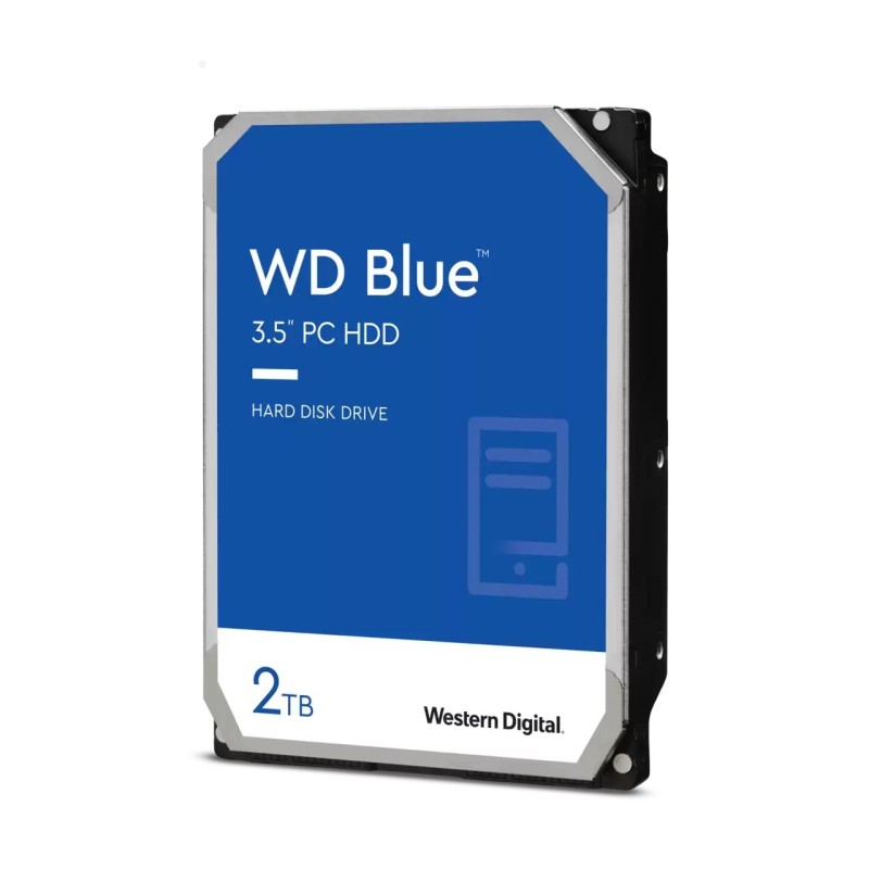 Western Digital Blue disco rigido interno 2 TB 7200 Giri min 256 MB 3.5" SATA