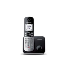 Panasonic KX-TG6851JTB telefono Telefono DECT Identificatore di chiamata Nero, Grigio