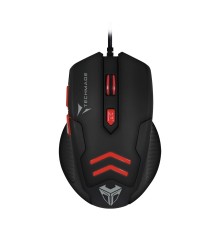 Techmade TM-M016-RED mouse Gaming Mano destra USB tipo A