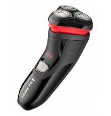 Remington R3000 rasoio elettrico Rotazione Trimmer Nero, Rosso