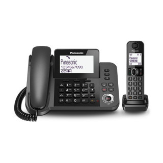 Panasonic KX-TGF320E telefono Telefono DECT Identificatore di chiamata Nero