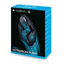 Logitech G G402 Hyperion Fury mouse Gaming Mano destra USB tipo A 4000 DPI