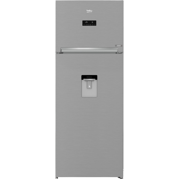 Beko RDNE455E30DZXBN Libera installazione 402 L F Metallico