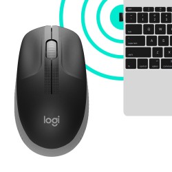 Logitech M190 mouse Ufficio Ambidestro RF Wireless Ottico 1000 DPI