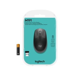 Logitech M190 mouse Ufficio Ambidestro RF Wireless Ottico 1000 DPI