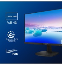 Philips V Line Monitor LCD Full HD 273V7QJAB 00