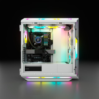 Corsair iCUE 5000T RGB Midi Tower Bianco