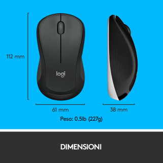 Logitech MK540 Advanced Combo Tastiera e Mouse Wireless per Windows, Ricevitore USB Unifying 2,4 GHz, Tasti di Scelta Rapida