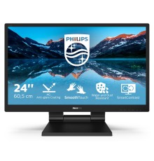 Philips 242B9TL 00 Monitor PC 60,5 cm (23.8") 1920 x 1080 Pixel Full HD LCD Touch screen Nero