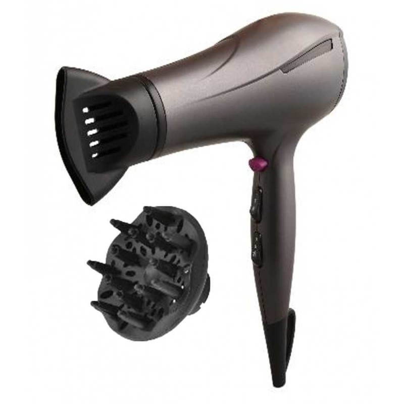 Zephir ZHB2001 asciuga capelli 2200 W Nero