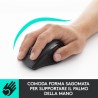 Logitech M705 Marathon Mouse Wireless, Ricevitore USB Unifying 2,4 GHz, 1000 DPI, 5 Pulsanti Programmabili, Durata Batteria di