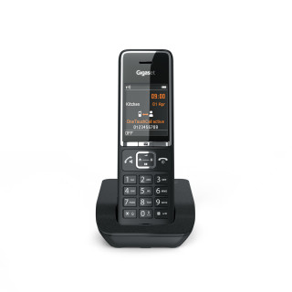 Gigaset COMFORT 550 Telefono analogico DECT Identificatore di chiamata Nero