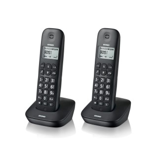 Brondi Gala Twin Telefono DECT Identificatore di chiamata Nero