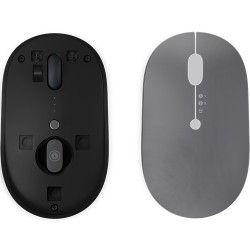 Lenovo Go Multi-Device mouse Ufficio Ambidestro RF senza fili + Bluetooth Ottico 2400 DPI