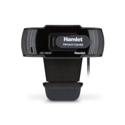 Hamlet HWCAM1080-P webcam 2 MP 1920 x 1080 Pixel USB 2.0 Nero