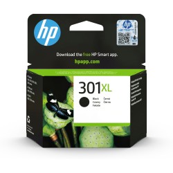 HP Cartuccia originale inchiostro nero ad alta capacità 301XL