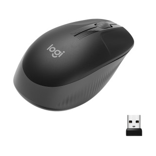 Logitech M190 mouse Ufficio Ambidestro RF Wireless Ottico 1000 DPI