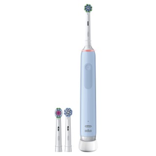 Oral-B PRO Spazzolino Elettrico Ricaricabile 3 3700 Blu, 3 testine, 1 Spazzolino