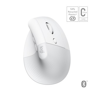 Logitech Lift for Mac mouse Ufficio Mano destra RF senza fili + Bluetooth Ottico 4000 DPI