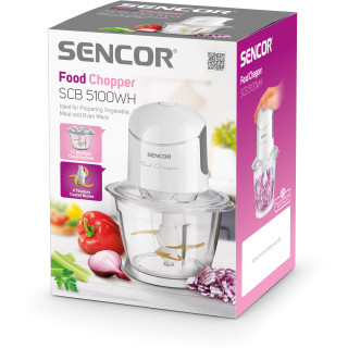 Sencor SCB 5100WH-EUE3 tritaverdure elettrico 1 L 800 W Bianco