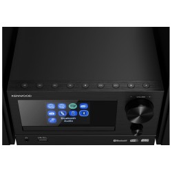 Kenwood M-7000S Mini impianto audio domestico 30 W Nero