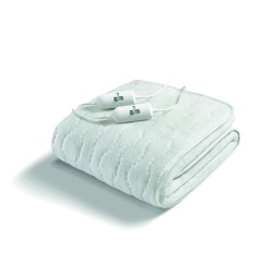 Imetec 16804 scaldaletto Coperta elettrica 55 W Bianco Tessuto