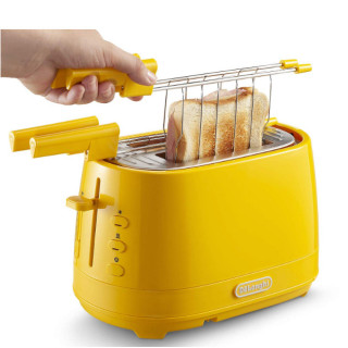 De’Longhi CTLAP2203.Y 2 fetta e 550 W Giallo