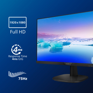 Philips V Line Monitor LCD Full HD 273V7QJAB 00