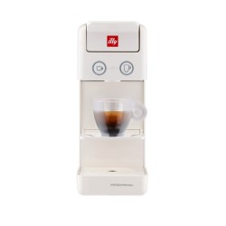 Illy Y3.3 Bianca Macchina per caffè a capsule iperespresso - in omaggio 36 classic, 18 intenso