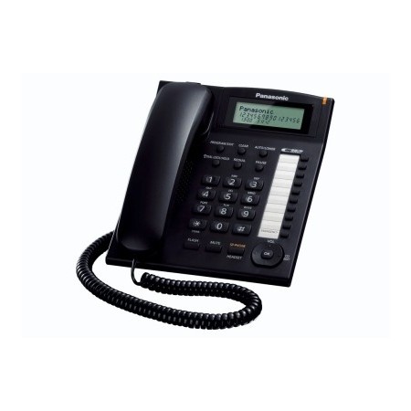 Panasonic KX-TS880EXB telefono Telefono analogico Identificatore di chiamata Nero