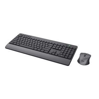 Trust Trezo tastiera Mouse incluso Universale RF Wireless QWERTY Italiano Nero