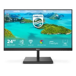 Philips E Line 245E1S 00 LED display 60,5 cm (23.8") 2560 x 1440 Pixel 2K Ultra HD LCD Nero