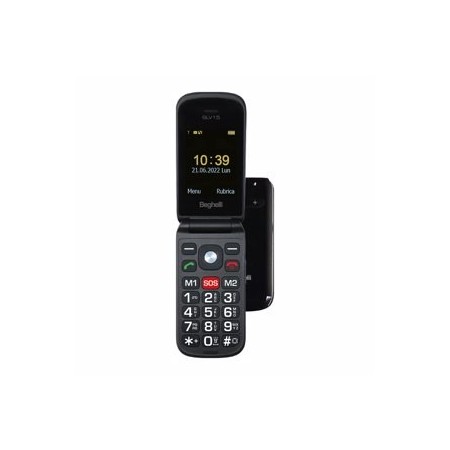 Beghelli Salvalavita Phone SLV15 6,1 cm (2.4") 87 g Nero Telefono per anziani