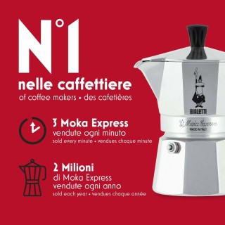 Bialetti Moka Express 3 Tazze