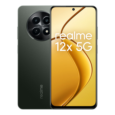 realme 12 12x 5G 16,9 cm (6.67") Doppia SIM Android 14 USB tipo-C 6 GB 128 GB 5000 mAh Nero