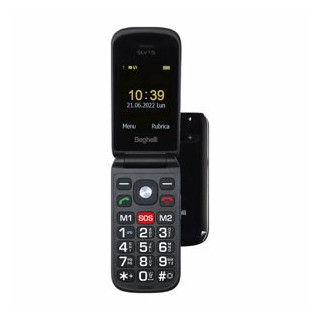 Beghelli Salvalavita Phone SLV15 6,1 cm (2.4") 87 g Nero Telefono per anziani