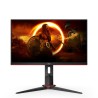 AOC G2 24G2ZU BK LED display 60,5 cm (23.8") 1920 x 1080 Pixel Full HD Nero, Rosso