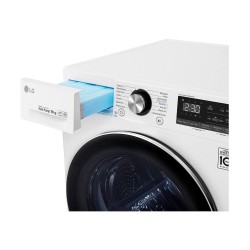 LG RC80V9AV3W Asciugatrice 8 kg Pompa di Calore Libera installazione Carica frontale A+++