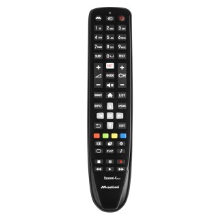 Meliconi Gumbody Personal 4 plus telecomando IR Wireless TV Pulsanti